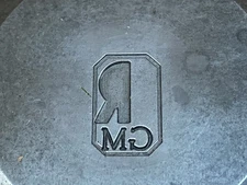 VTG 1940-60's Mold Die Jewelry Tool GM Research 3/8" Lapel Pin Badge Nice 60M