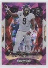 2021 Prizm Draft Picks All-American Purple Ice /149 Carlos Basham Jr Boogie 0xl5