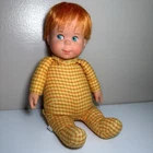 Vintage Mattel Baby Colleen Doll 14" Tall 1964 Pull String (Does Not work) Rare
