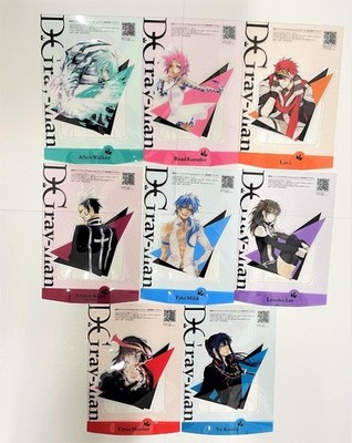 DGray Man Clear Stand Set 8 Types Official Anime Collectible Figure Stand
