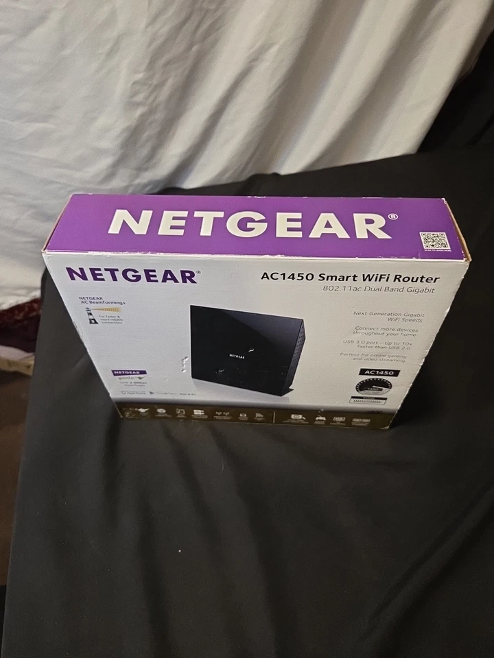 NETGEAR AC1450 Smart WiFi Router 802.11 ac Dual Band Gigabit Brand New - Image 4 of 4