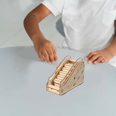 DIY Science Experiment Set, STEM -Projekt Elektrisches Rolltreppenmodell,