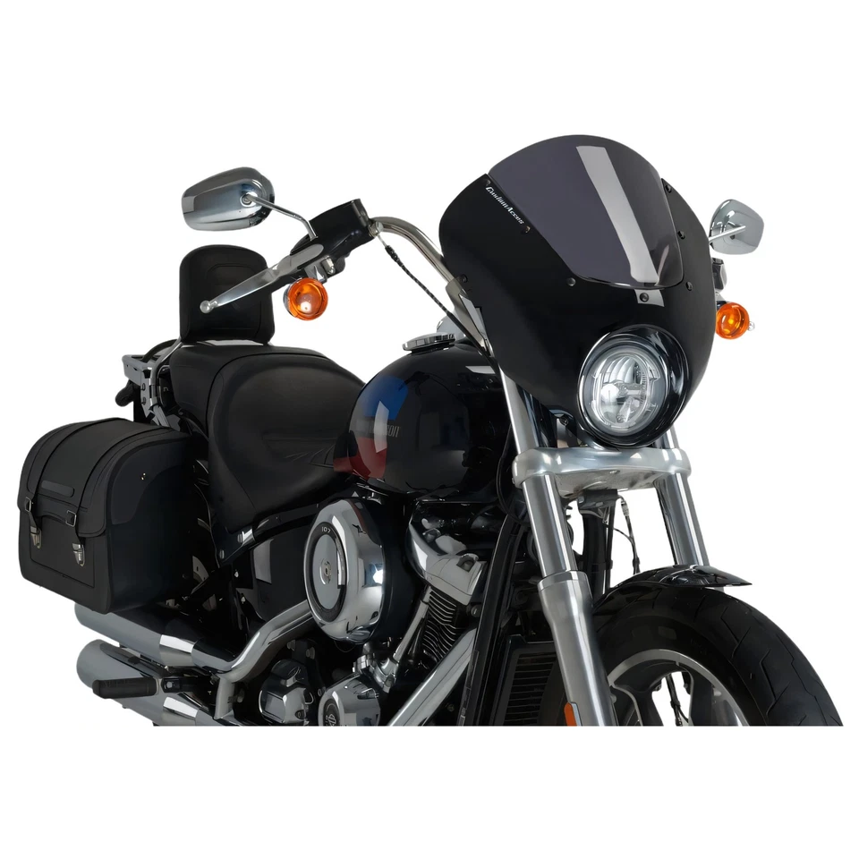 Puig Dark Night pour Harley davidson SOFTAIL LOW RIDER FXLR Teinté foncé - Photo 1/1