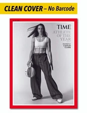 TIME Magazine 2024 Athlete of the Year - Caitlin Clark: CLEAN COVER (No Barcode