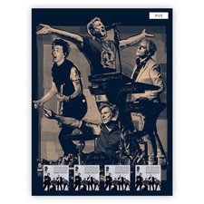 Duran Duran  Stamps Fan Sheet - Invisible Days Tour from Royal Mail