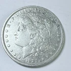 1889 Morgan Silver Dollar $1 Coin - 90% Silver Very Fine Condition #9408
