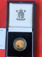 1990 Proof Half Gold Sovereign