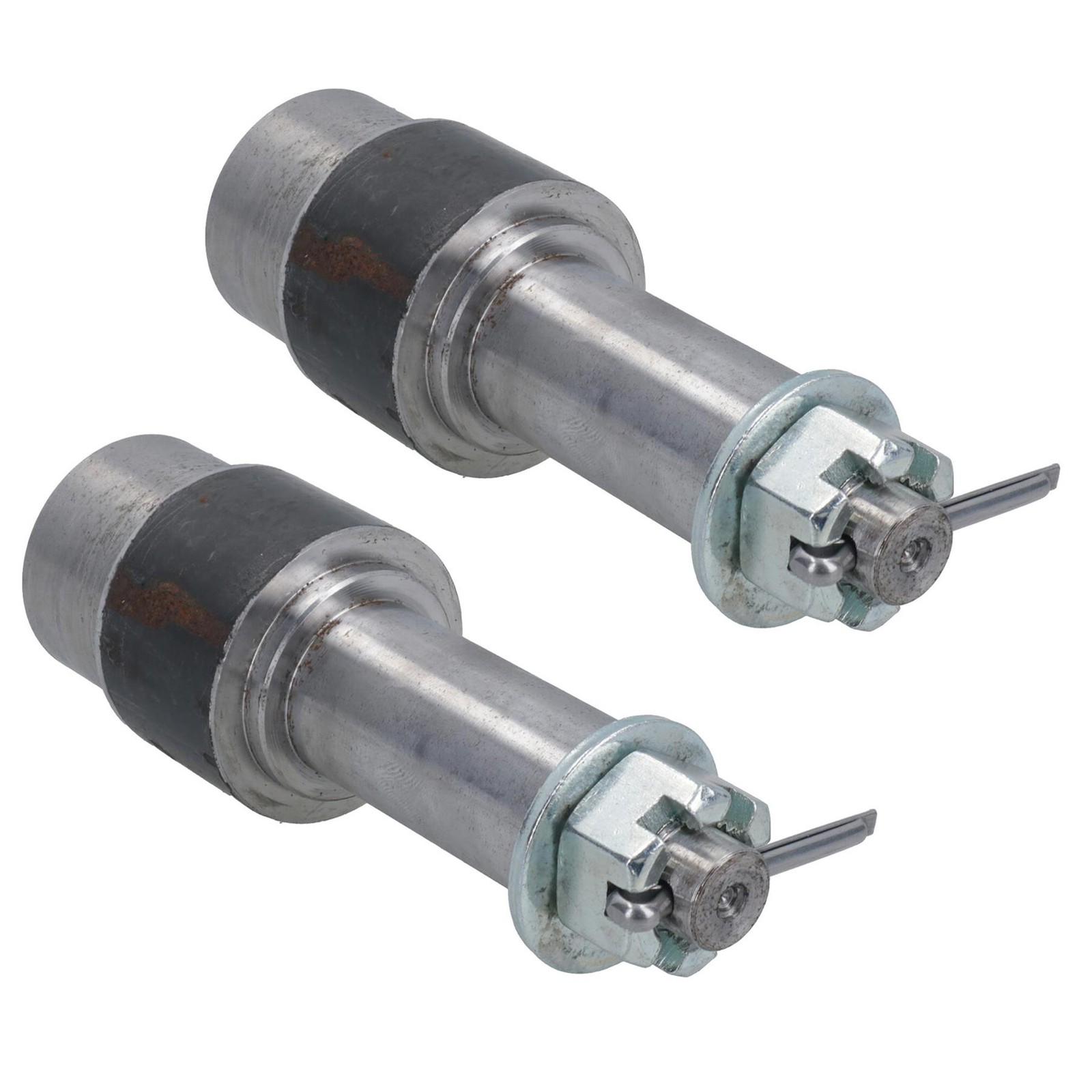 Trailer Stub Axle for 1in Shaft for Taper Bearing Hubs heavy Duty Weld On 2pc