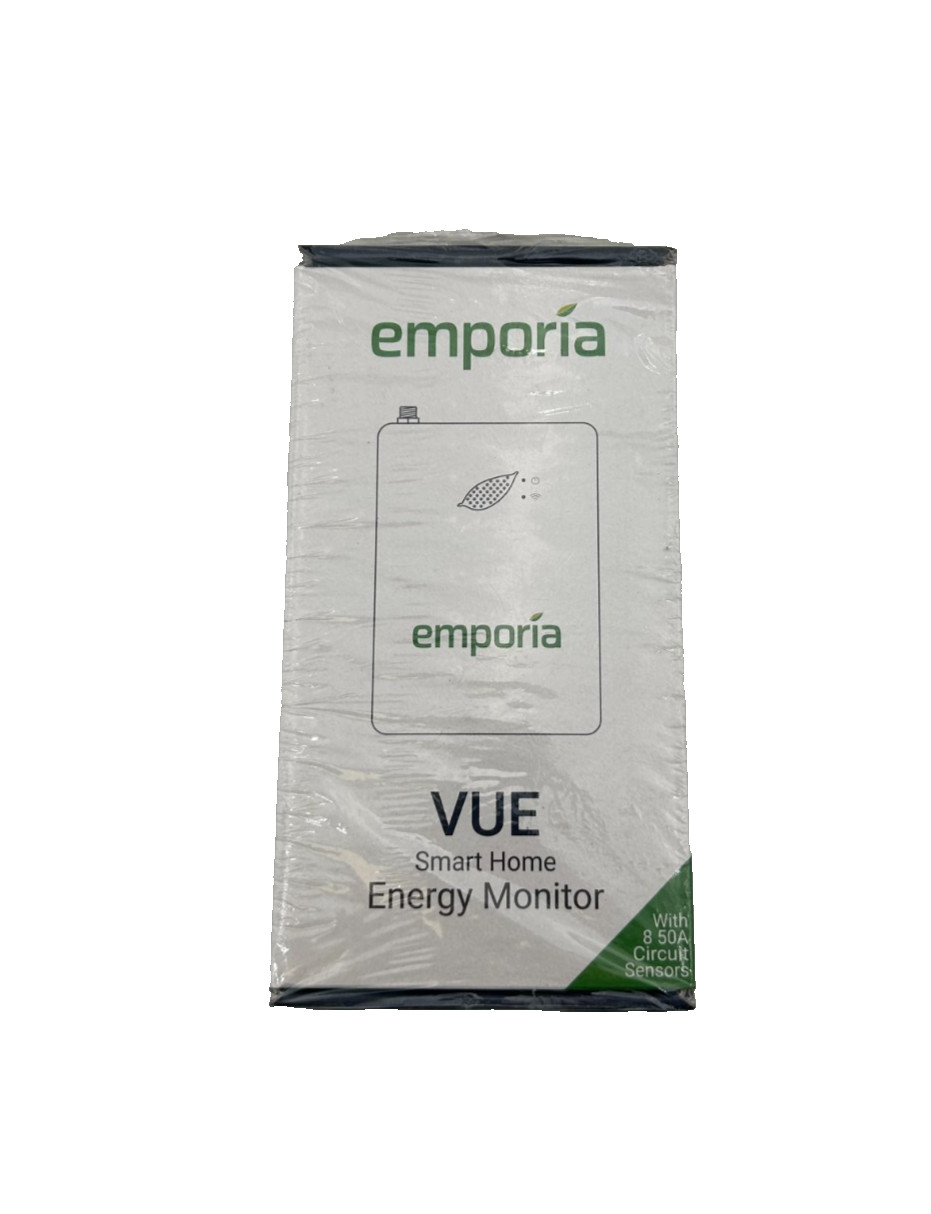 Emporia X002Mbvkrn Gen 2 Vue Smart Home Energy Monitor 8 50A Circuit Sensors