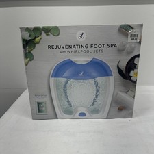 Rejuvenating Foot Spa With Whirlpool Jets. New.