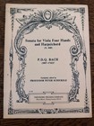PDQ Bach (Schickele) Sonata for Viola Four Hands and Harpsichord New- FREE SHIP! — photo 1