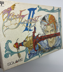 Final Fantasy II 2 Famicom FC Japan Import Square w/Box Manual