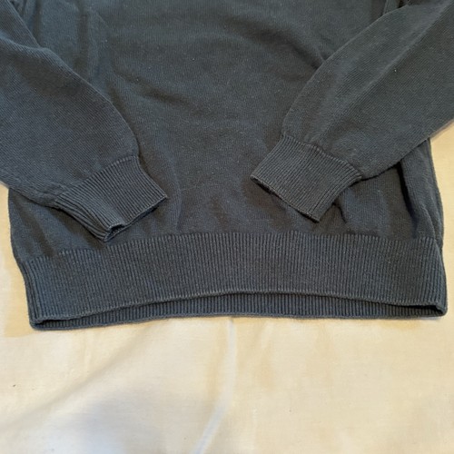 Southern Point Co Boys Quarter Zip Navy Blue Dog Medium Sweater Hayward Zip - Picture 5 of 8