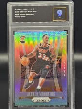 2023-24 Panini Prizm Deca Alonzo Mourning SILVER Prizm Card #218 Heat GM MT 9