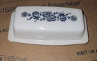 Vintage Pyrex Old Town Blue Onion Covered Butter Dish #72-B with Lid MCM