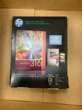 HP Brochure Paper #CH016A Inkjet Matte  8.5" x 11" 48Lb 150 Sheets