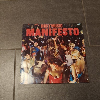 ROXY MUSIC Manifesto 1979 LP 33 Vinyl BRYAN FERRY GARANTIERT!