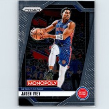 2024-25 Panini Prizm Monopoly - Jaden Ivey #65 - Detroit Pistons