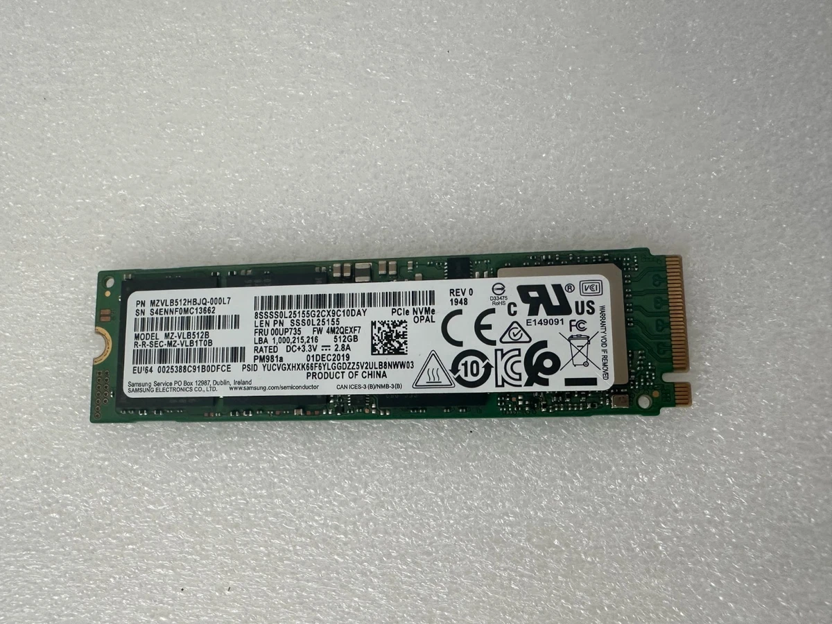 Samsung 512GB M.2 Solid State Drives for sale - eBay