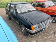 Vauxhall Nova / Opel Corsa A 3 door LHD rally car shell / restoration project