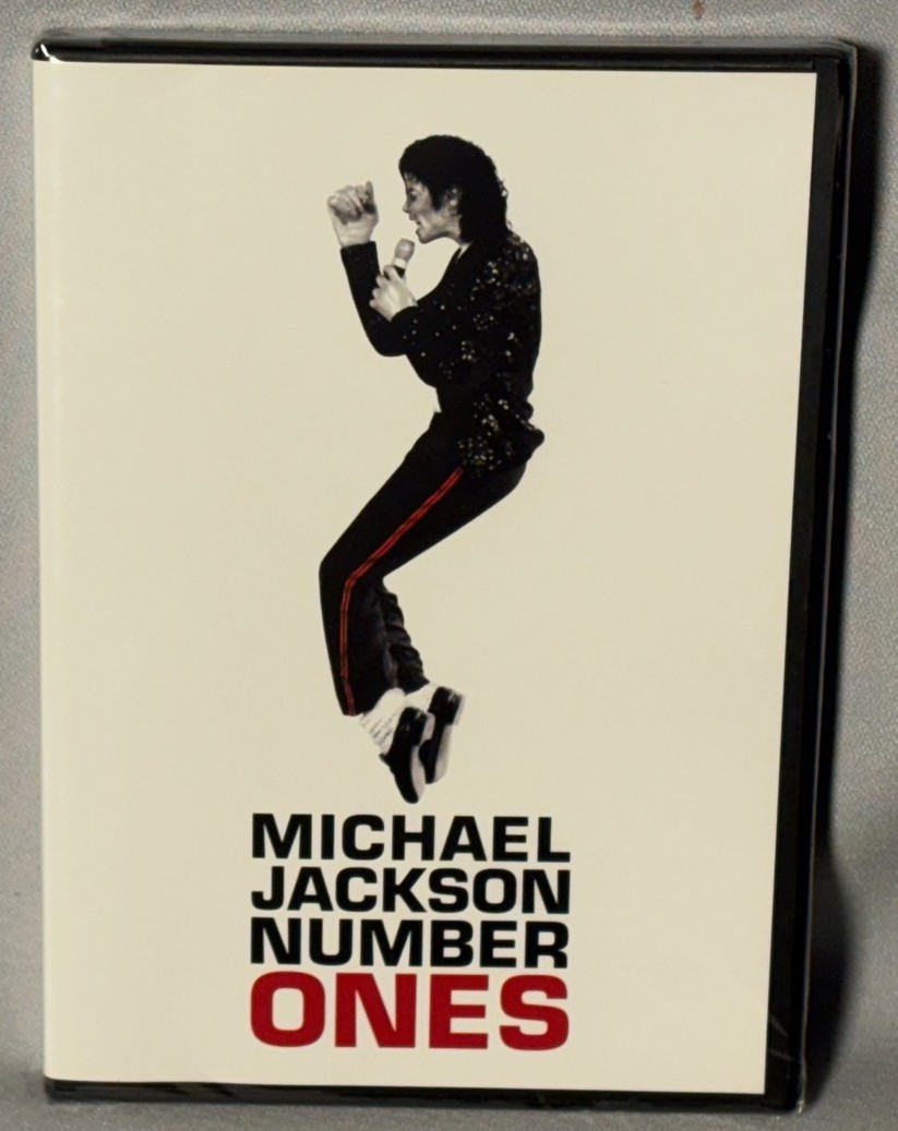 DVD MICHAEL JACKSON Number Ones (SONY BMG, 2026) NEW MINT SEALED