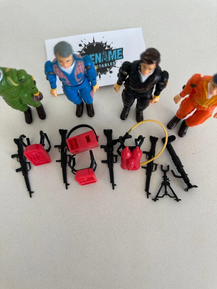 Набор экшн-фигурок 1983 Galoob The A-Team Soldiers of Fortune - Изображение 4 из 4