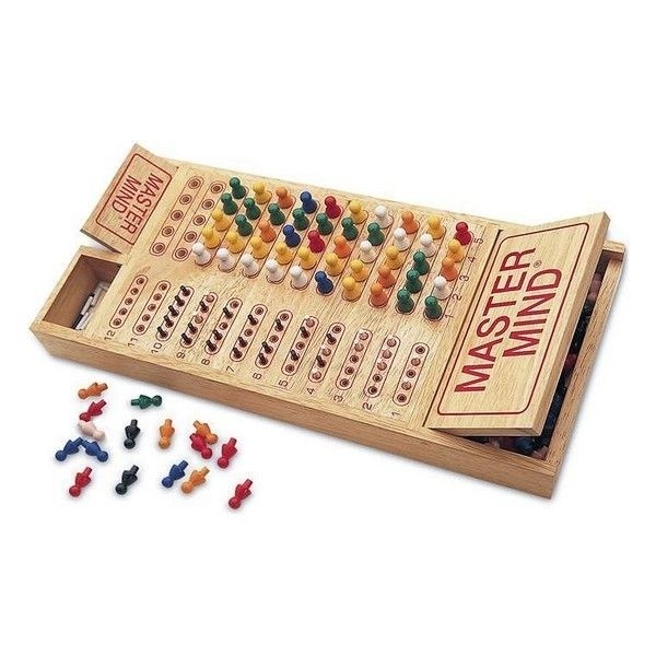Jeu de réflexion Master Mind en bois Montessori cadeau éducatif traditionnel