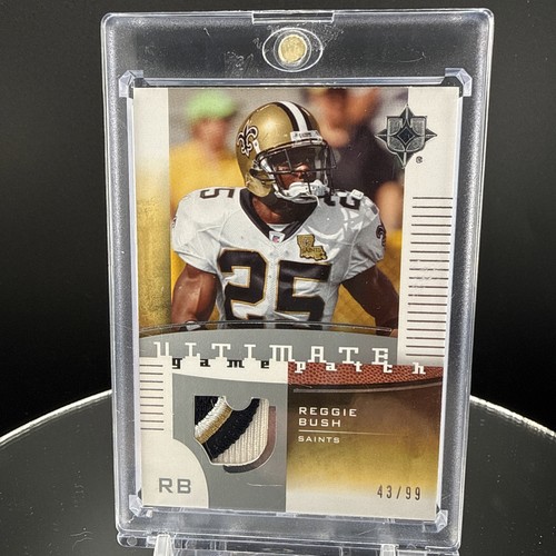 2007 UD Ultimate Collection Reggie Bush #UGP-RB Ultimate Patch /99 Game Used