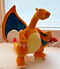 Pok mon Charizard 15" Inch Plush Toy Round 1 Exclusive NEW WITH TAGS