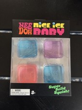 NeeDoh Nice Ice Baby 4 pack Nee NEW SEALED au...