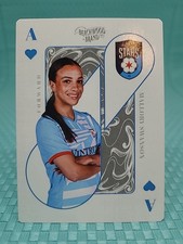 2025 Parkside Beachwood Brand Playing Card Ace A Of Hearts Mallory Pugh Swanson