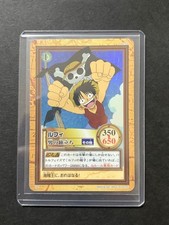 Bandai One Piece Carddass Hyper Battle C69 Luffy Holo Card 2001 Japan