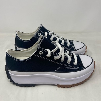 Converse Run Star Hike Low Black/White/Gum Sz 8M/9.5W