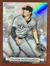 Colson Montgomery 2023 Bowman Sterling Prospects Refractor /199 White Sox