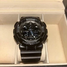 G-Shock Watch Black Dial Black Strap Used No Box G1205