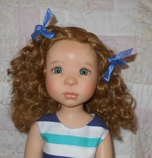 Playhouse SHERRY 1 Doll Wig SZ 10/11 STRAWBERRY Mid-Length Wavy Curls NO Bangs