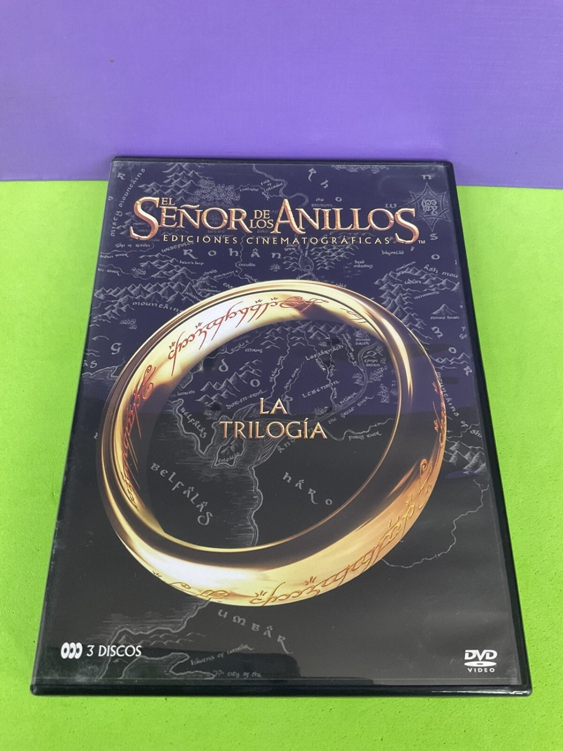 EL SEÑOR DE LOS ANILLOS, LA TRILOGÍA - DVD New FREE SHIPPING