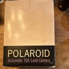 Polaroid Automatic 104 Instant Film Land Camera with Protective Case