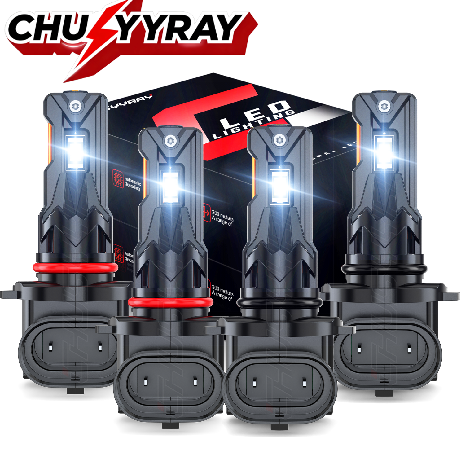 For Honda Civic Sedan 4-Door 2004-2015 10000K LED Headlights Bulbs Hi/Lo Lights