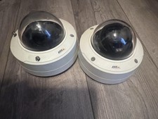 Axis P3245-LVE IP Dome Cameras Lot of 2 Outdo...