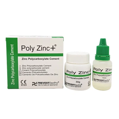 PREVEST DENPRO Poly Zinc+ Zinc Polycarboxylate Dental Cement Tooth Repair Temporary Cavity