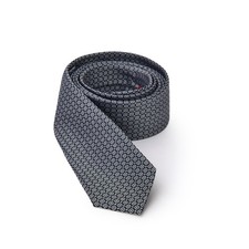 Jil Sander Gray Silk Tie 100% Authentic - JIS...