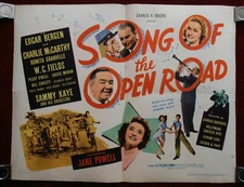 W.C. Fields SONG OF THE OPEN ROAD 1944 Original 22x28 Movie Poster Style B