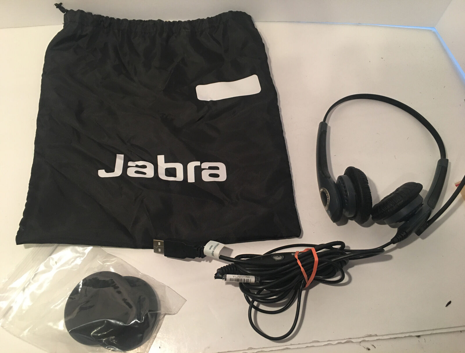 Outlet sale feature Jabra GN2000 MS DUO Black Headband Headset Extra + C Ear Super beauty product restock quality top And Bag