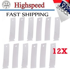 12 Pack Dryer Bearing Slides For GE Hotpoint Electric WE1M1067 WE1M481 White