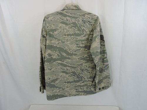 USAF Air Force Mens Utility Coat Camo Pattern 50% Cotton 50% Nylon Sz 40R E5 SSI - Picture 4 of 20