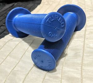 OLD SCHOOL BMX ODI MUSHROOM GRIPS BLUE OLD SCHOOL BMX ODI MUSHROOM GRIPS BLUE
