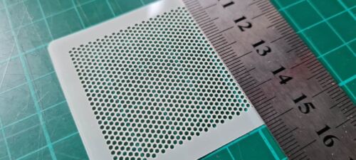 Nano Series Hexagon Pattern Stencil Extra small Mini Size Models Diecast Models - Picture 3 of 4
