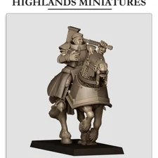 Mounted Sunland Battle Priest - Highlands Miniatures 28mm