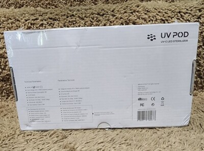 UV POD UV-C LED Sterilizer Box WHITE | eBay